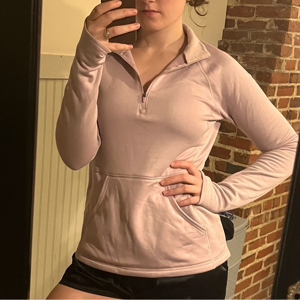 Athletic quarter zip